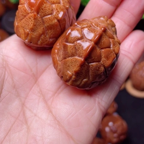 【闪购商品】手串/手链橄榄核33龙脊富甲手球