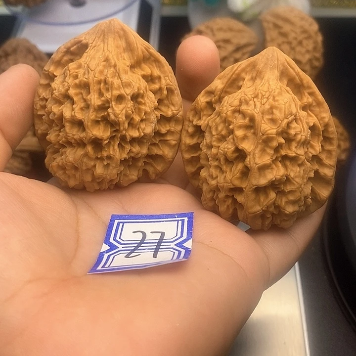 把件文玩核桃47官帽