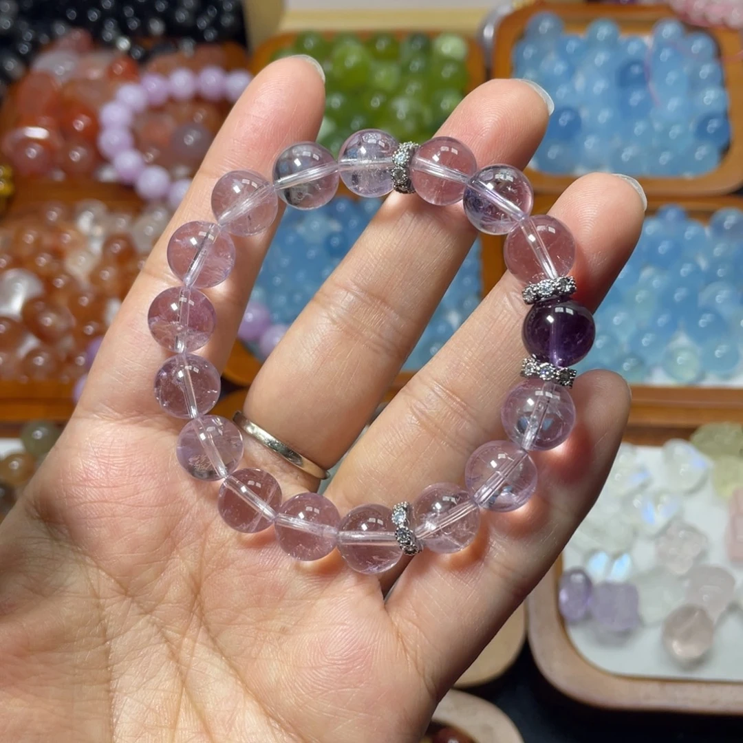 未镶嵌水晶手链紫水