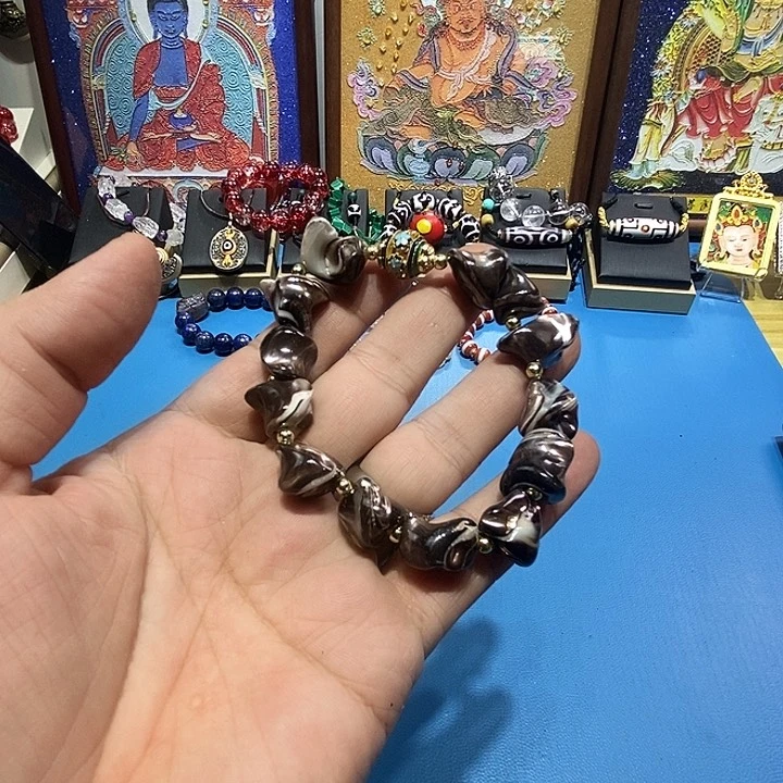 玛瑙/玉髓颈饰未镶嵌7