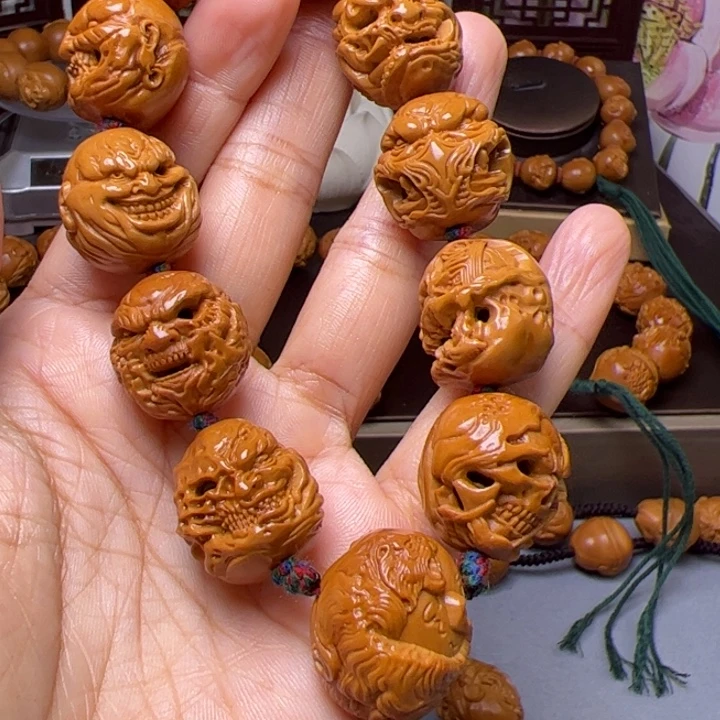 鲨***鲛橄榄核手串/手链橄榄核