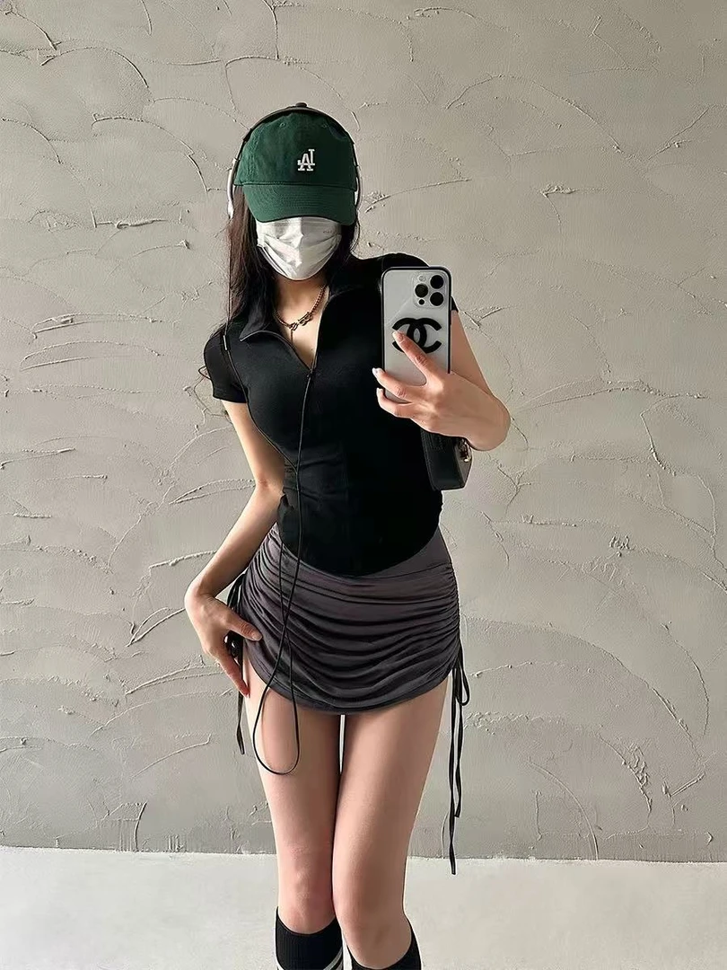 语yu半拉链上衣991