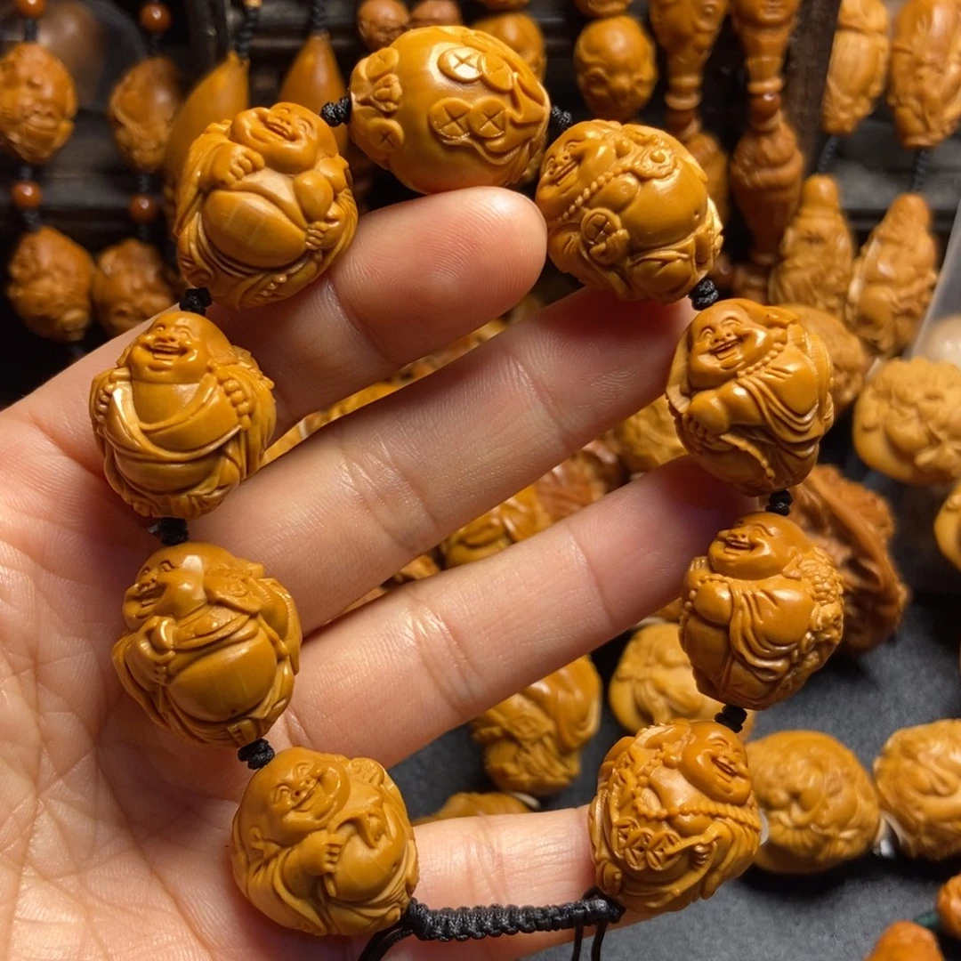 【闪购商品】手串/手链橄榄核青**月瑞兽弥勒