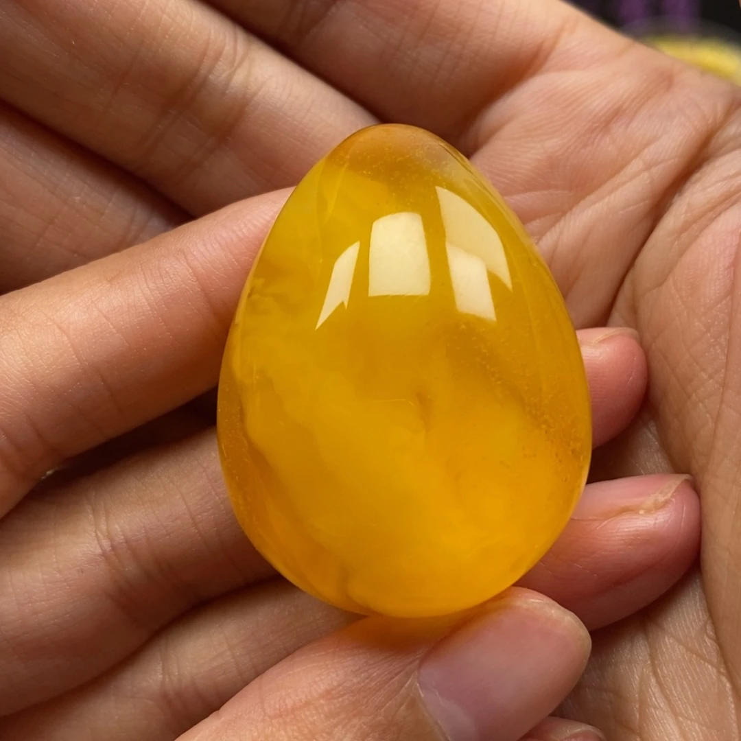 琥珀未镶嵌裸石蜜蜡