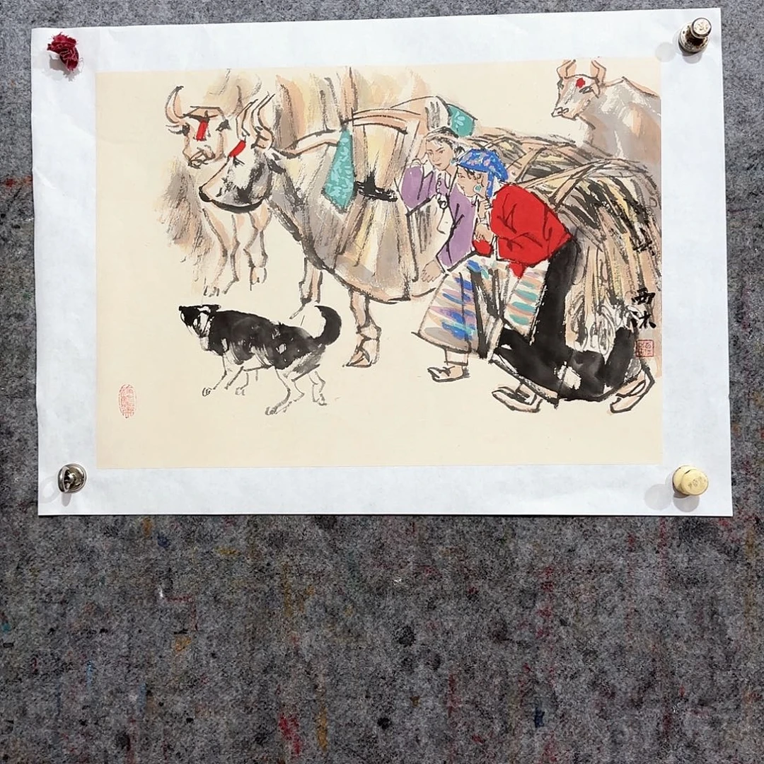 国画实力派画家作品欣赏