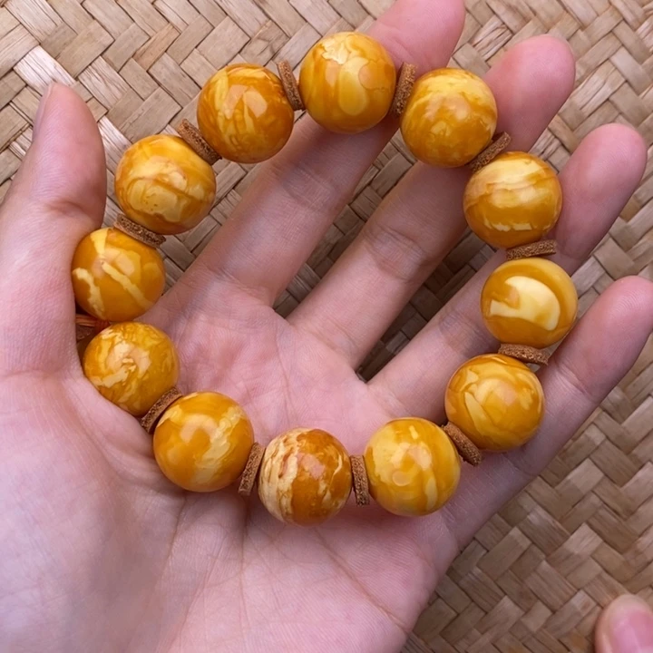 韩***依裸石蜜蜡未镶嵌蜜蜡M