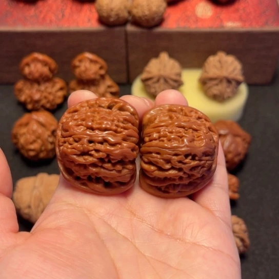 吊坠文玩核桃四座楼