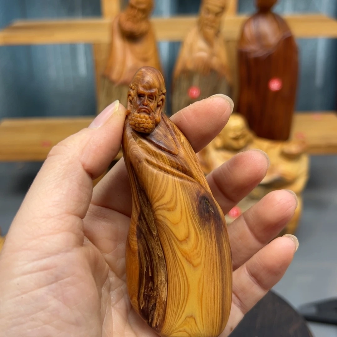 柏木崖柏木摆件手把件58