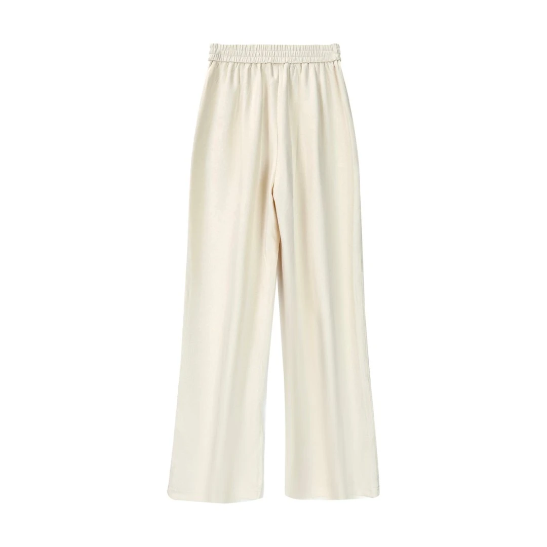 亲肤养肤莫代尔垂感阔腿裤Q7201