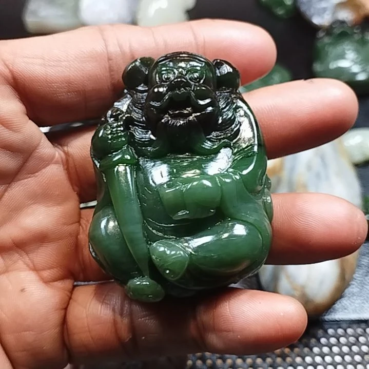 和田玉（碧玉）未镶嵌挂件