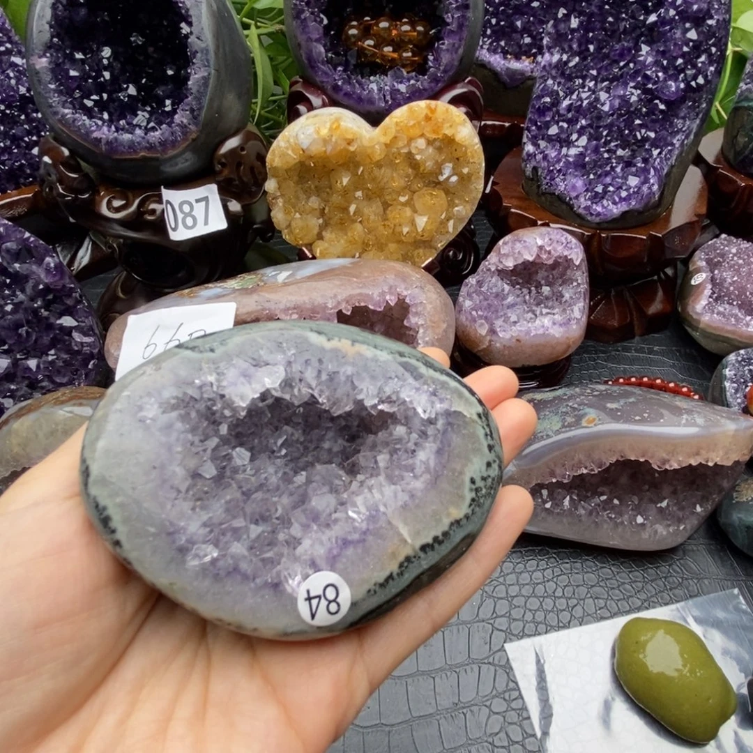 平***生大型摆件（非配饰）紫晶未镶嵌