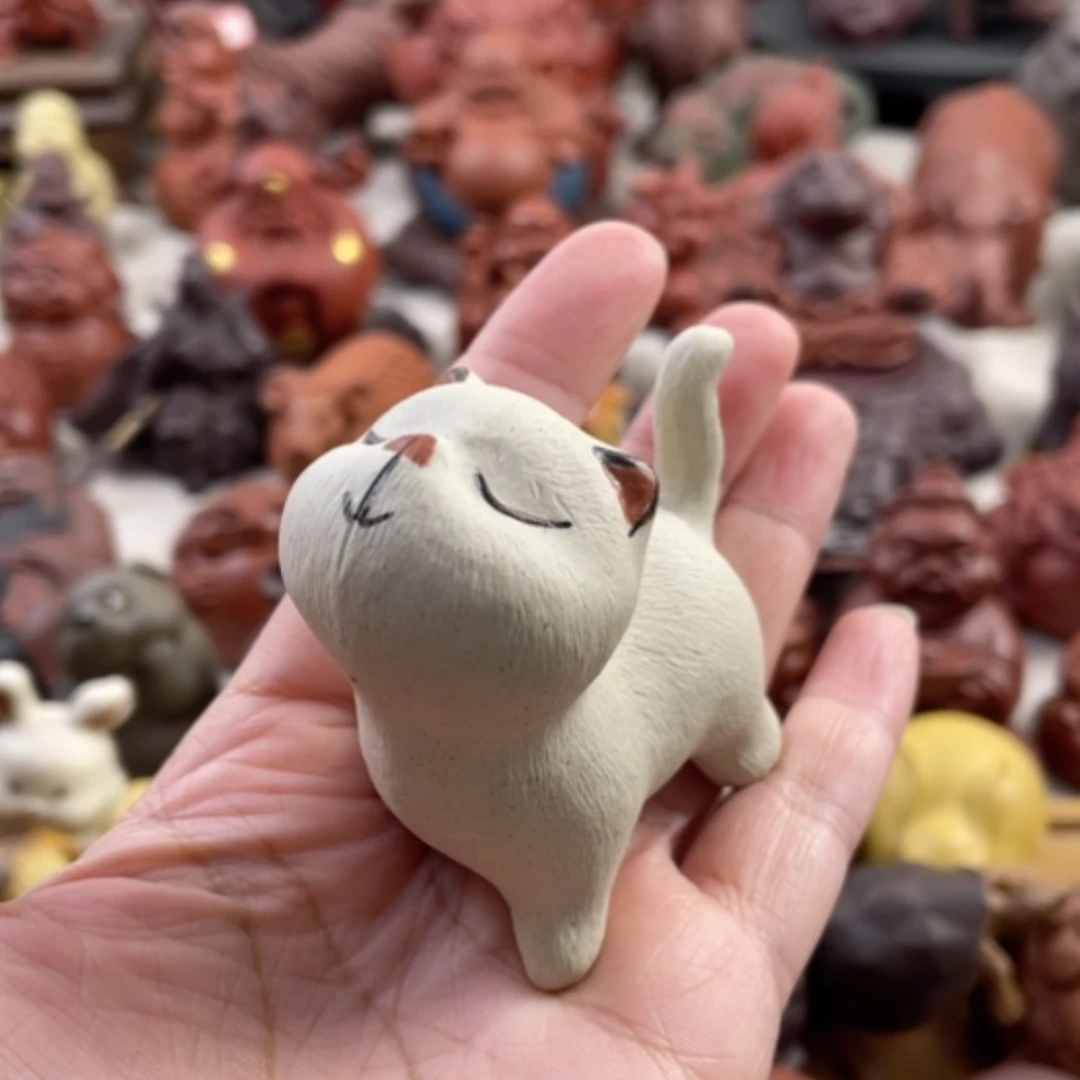 【闪购商品】紫砂茶宠紫砂小猫
