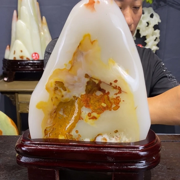 石材精品古青石摆件