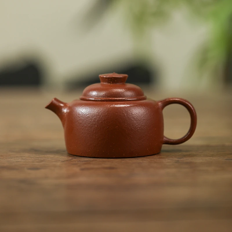 【太极】 原矿高温老降坡 135cc 手工制作 内推孔  宜兴紫砂壶