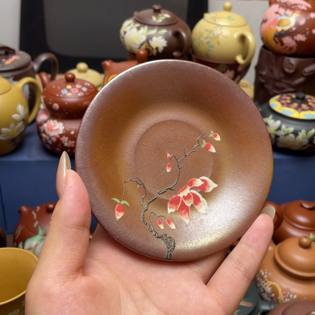 茶杯紫砂紫砂主人杯10cm