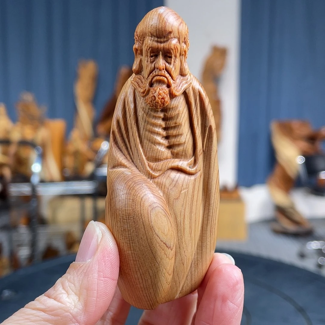 柏木（崖柏）手把件