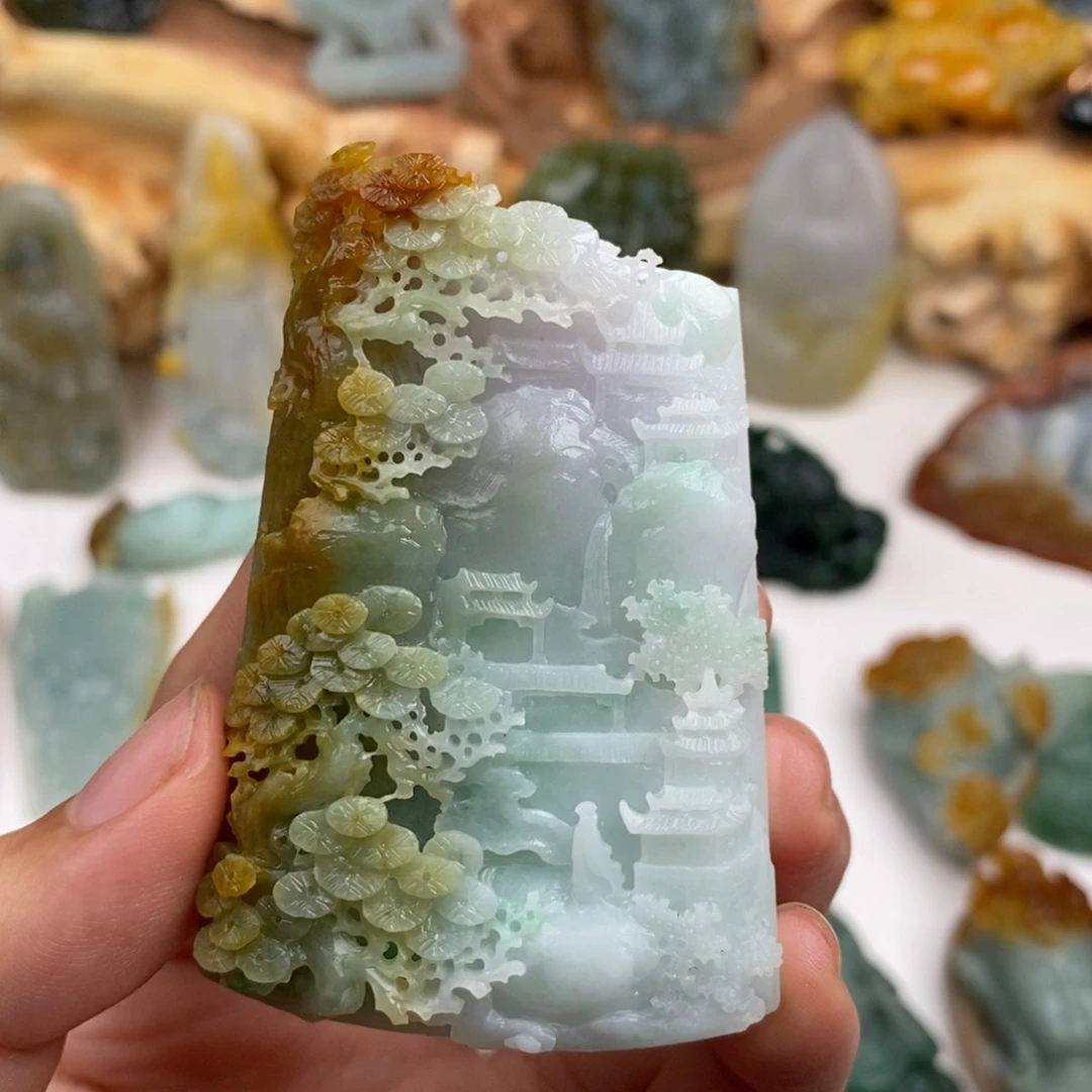 定制翡翠未镶嵌翡翠