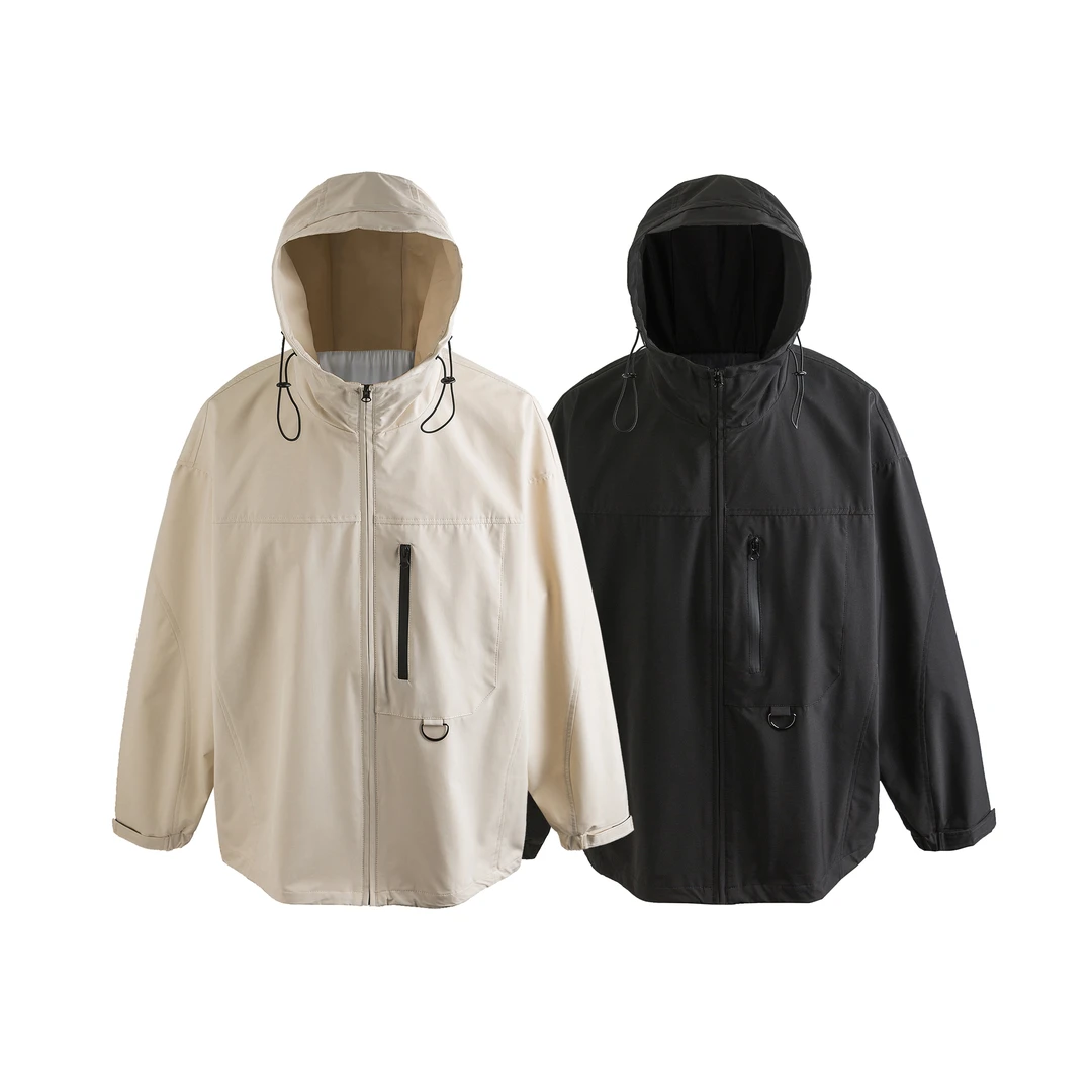 BINFU秋冬男女同款设计感宽松百搭款夹克冲锋衣外套