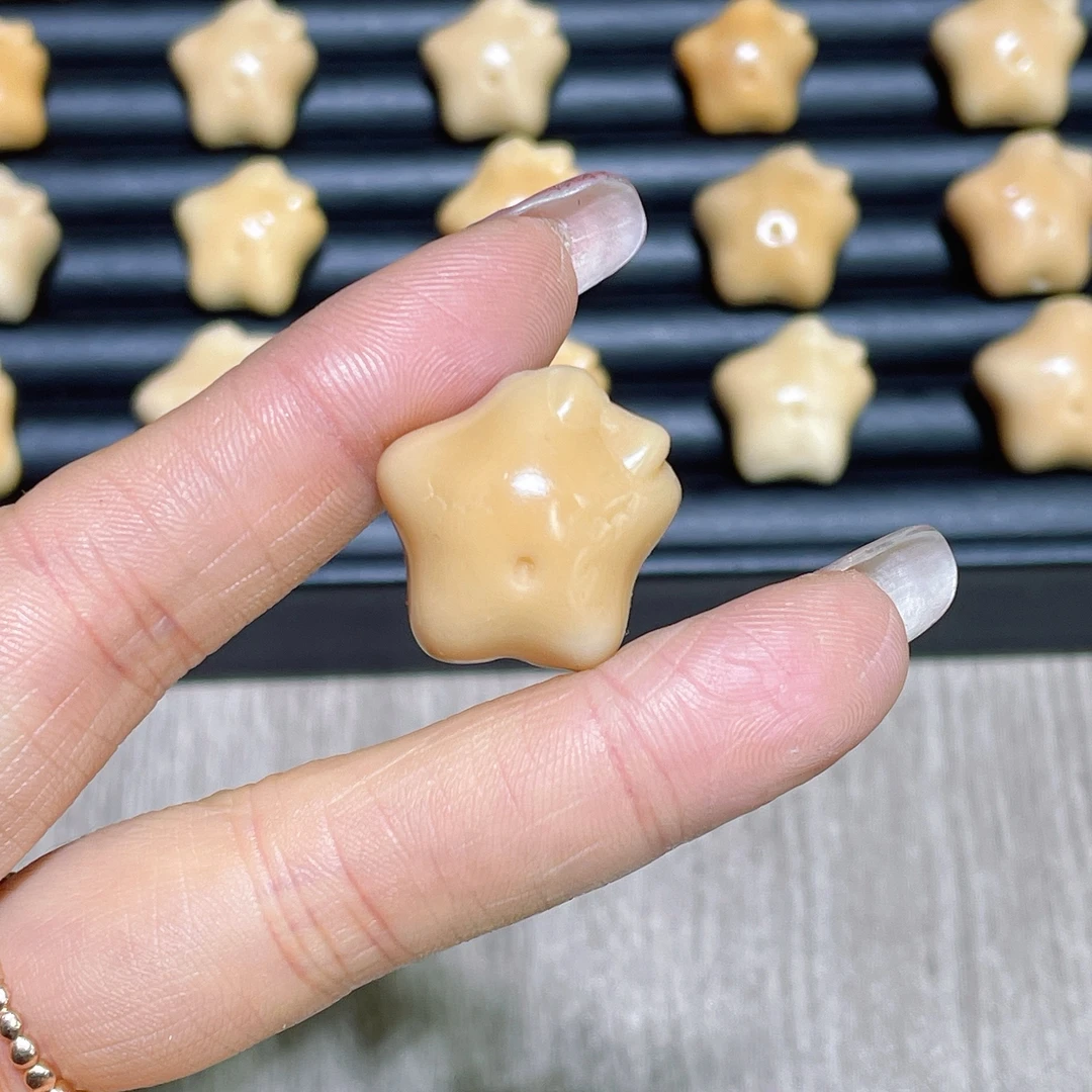 新品 象牙果五角星配件