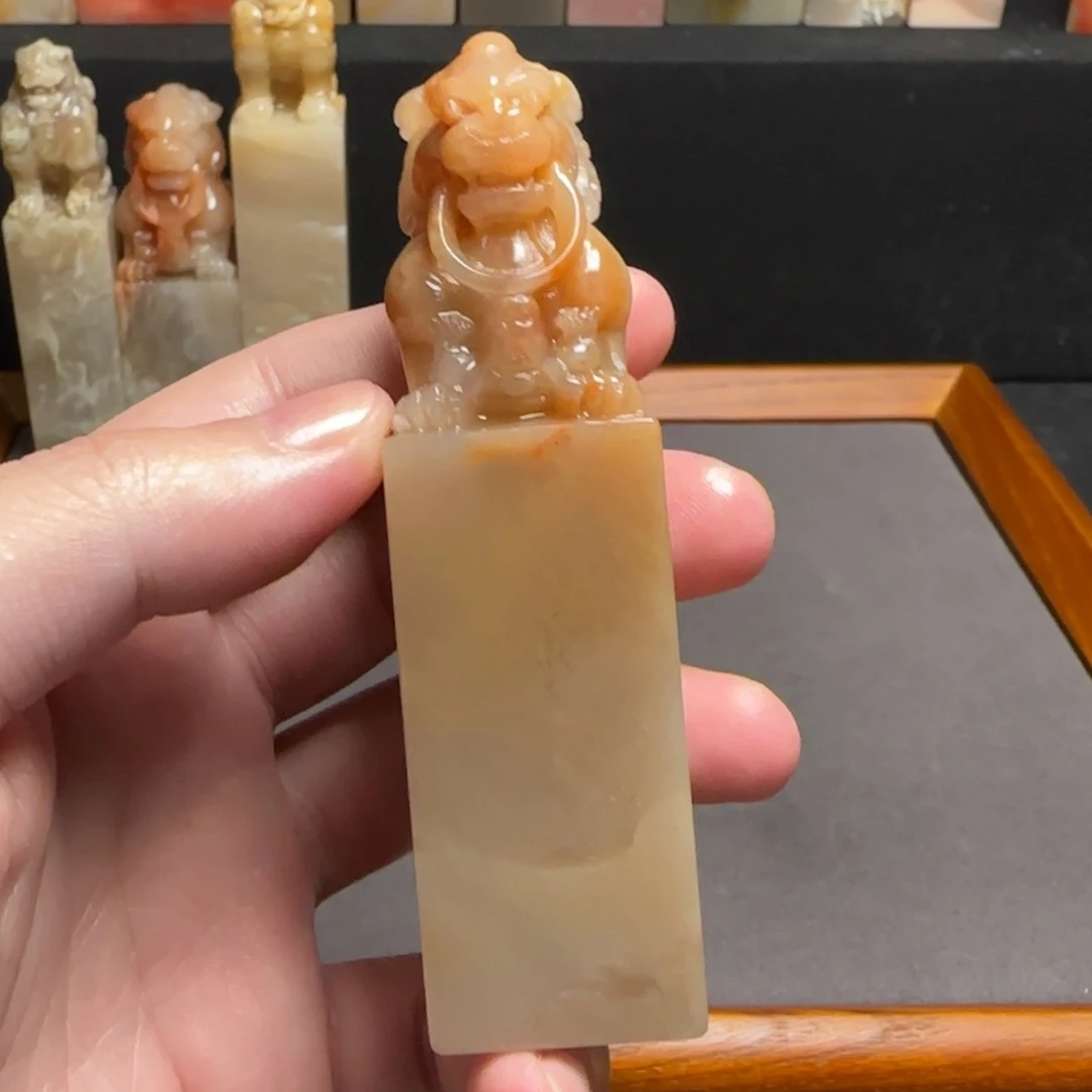 巴林石印石冻石2.5×9.4