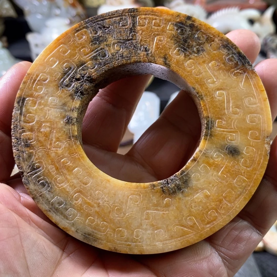 未镶嵌和田玉（糖玉）挂件y*?