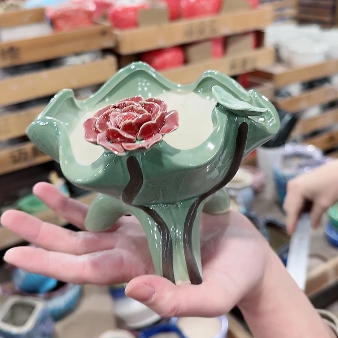【闪购商品】陶瓷福利品，花盆凑单满10元发货！