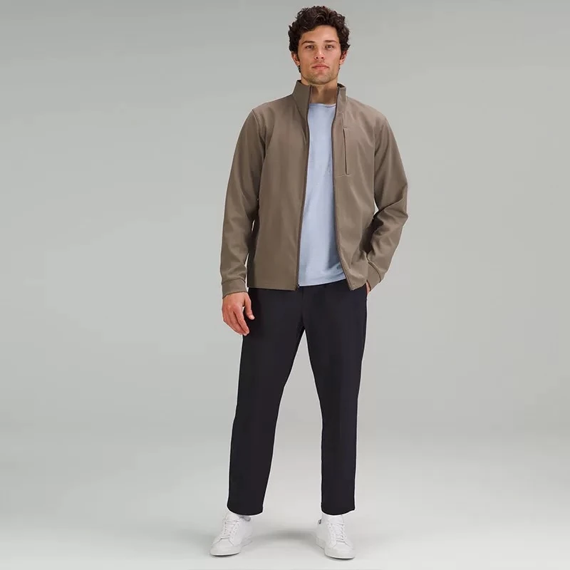 lulu经典秋冬夹克休闲男款外套春秋外套中层打底男女同款