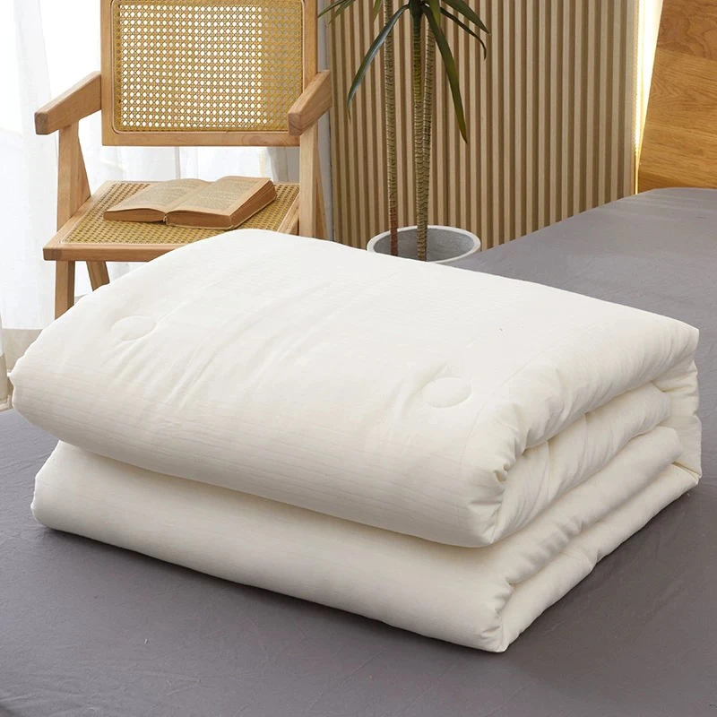 无印色织无染大豆被200*230微瑕～G300