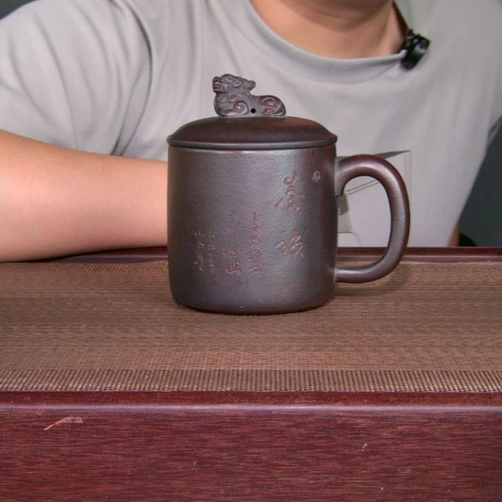 茶杯紫砂高货放漏