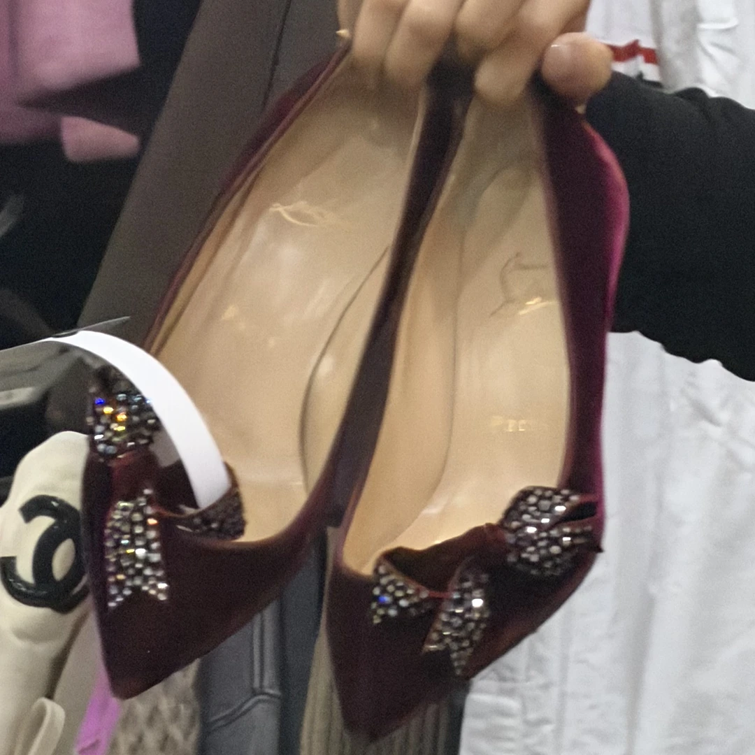 95新 Alexander McQueen/亚历山大·麦昆 CL红底鞋不退换