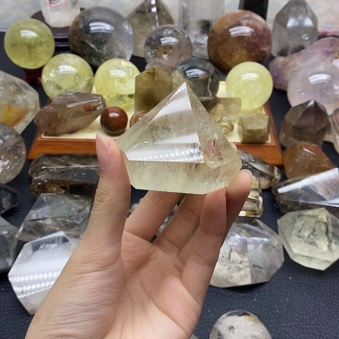 水晶珠宝半成品未镶嵌221水晶石