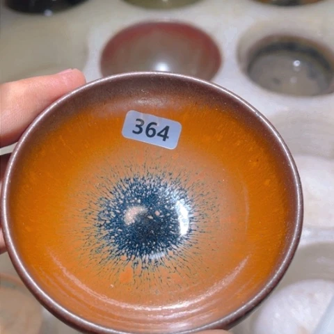 茶盏原矿原釉柴烧建盏