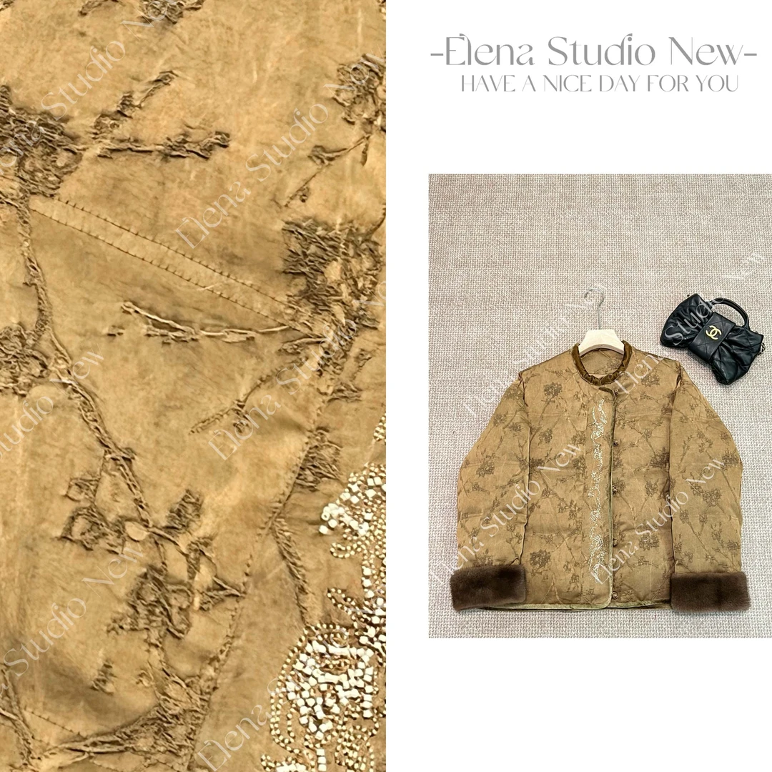 大甜甜【长安】设计感精致中式小众羽绒服气质温柔羽绒服