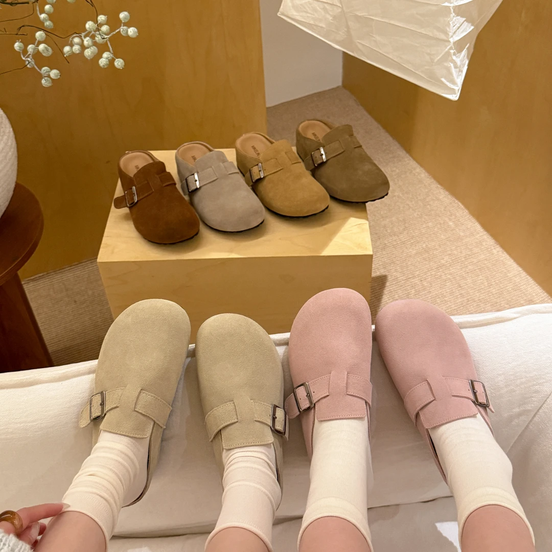 61oniiii＂增高5cm＂嘎嘎软！矮子乐勃肯内增高拖鞋女后空乐福鞋