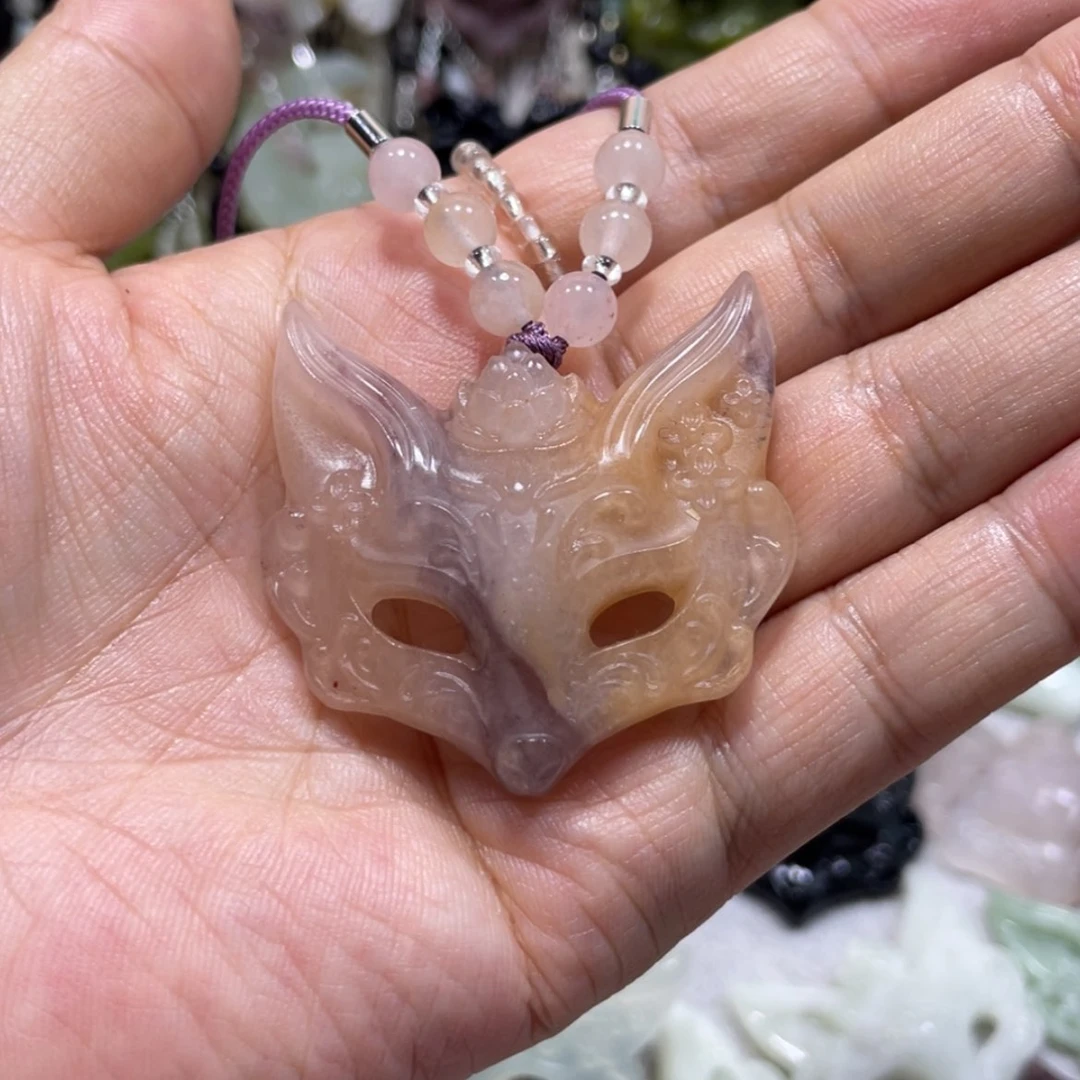 【闪购商品】岫玉颈饰未镶嵌@****?13吊坠
