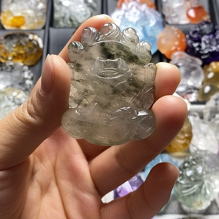 颈饰未镶嵌水晶水晶吊坠