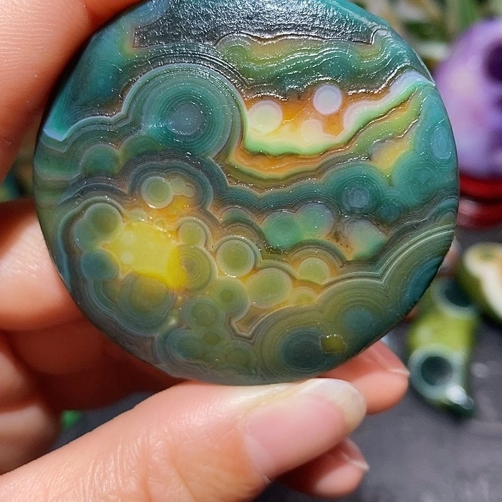 玛瑙/玉髓合金颈饰