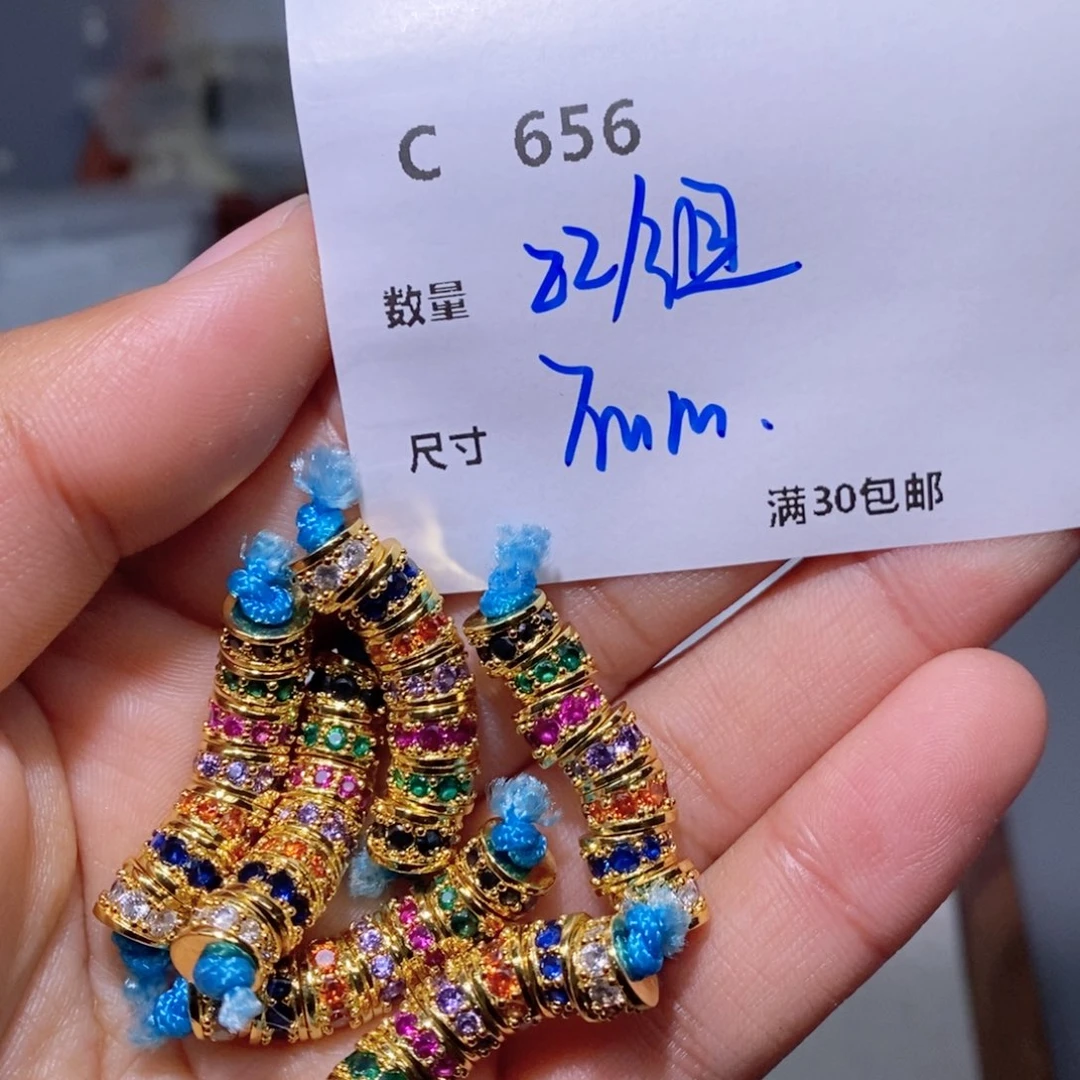 水晶颈饰钛钢C656。一组