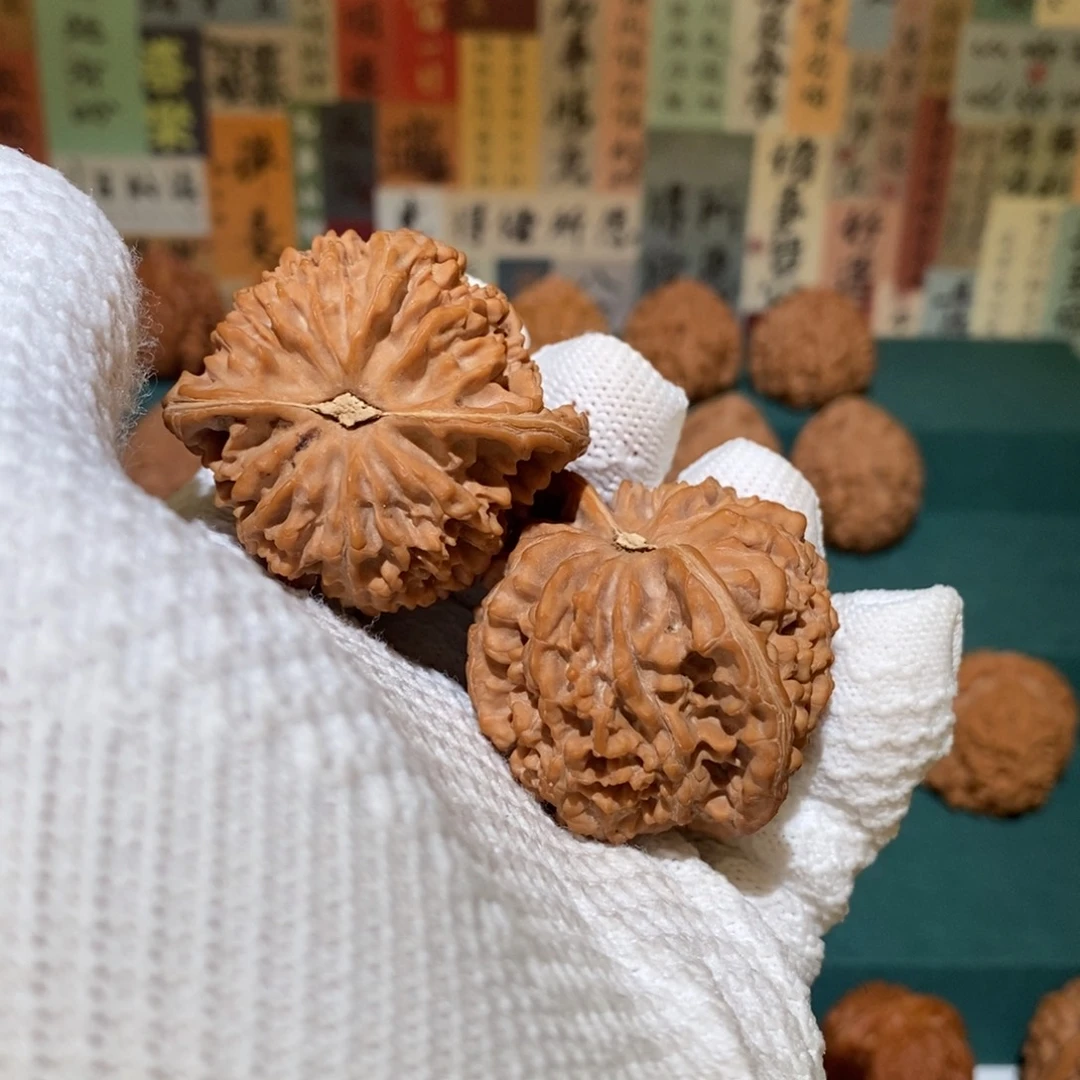王****把件文玩核桃满天星