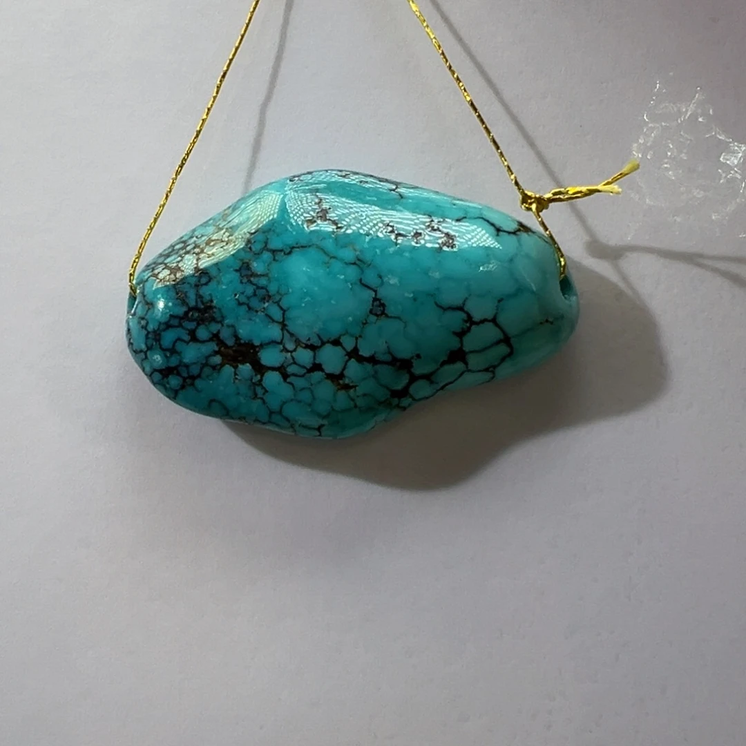 绿松石未镶嵌挂件