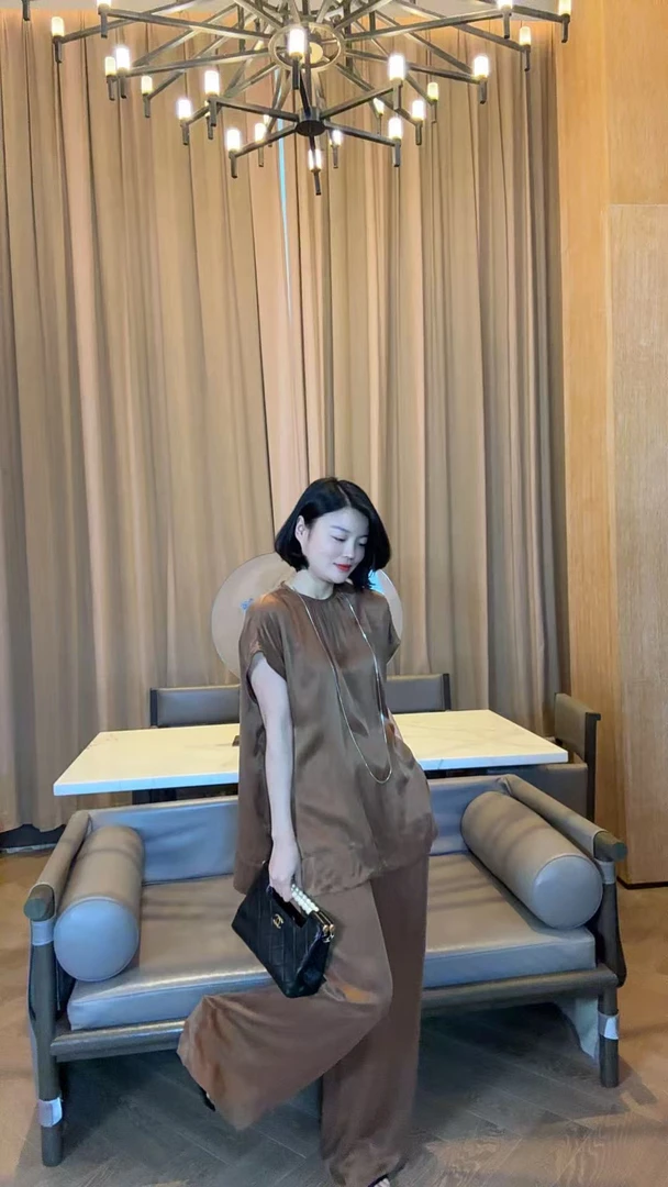 TANTAN 百搭显瘦气质宽松减龄套装2019