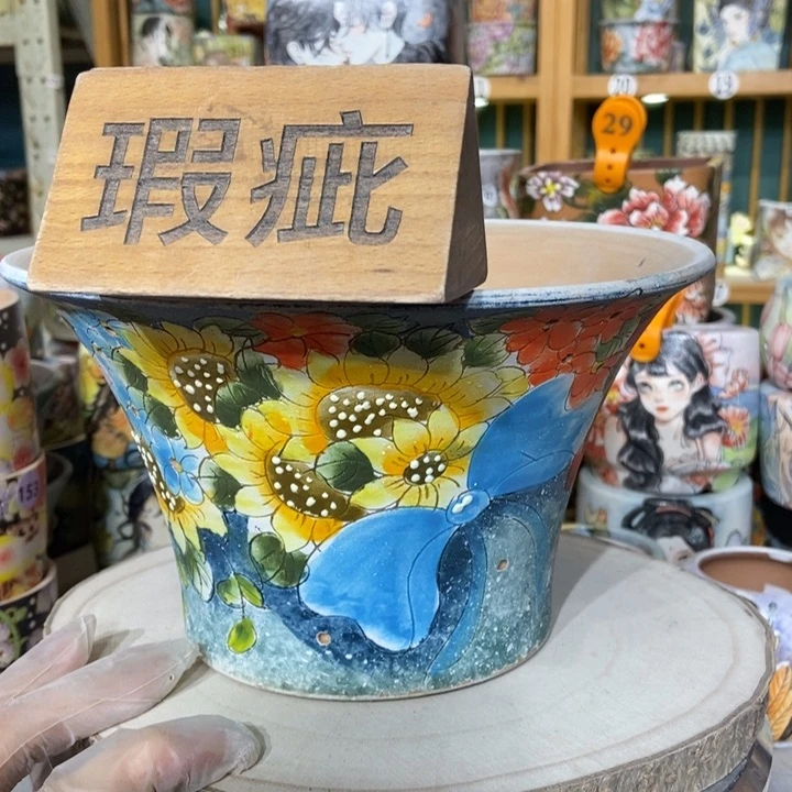 红陶景德镇艺术手绘作品