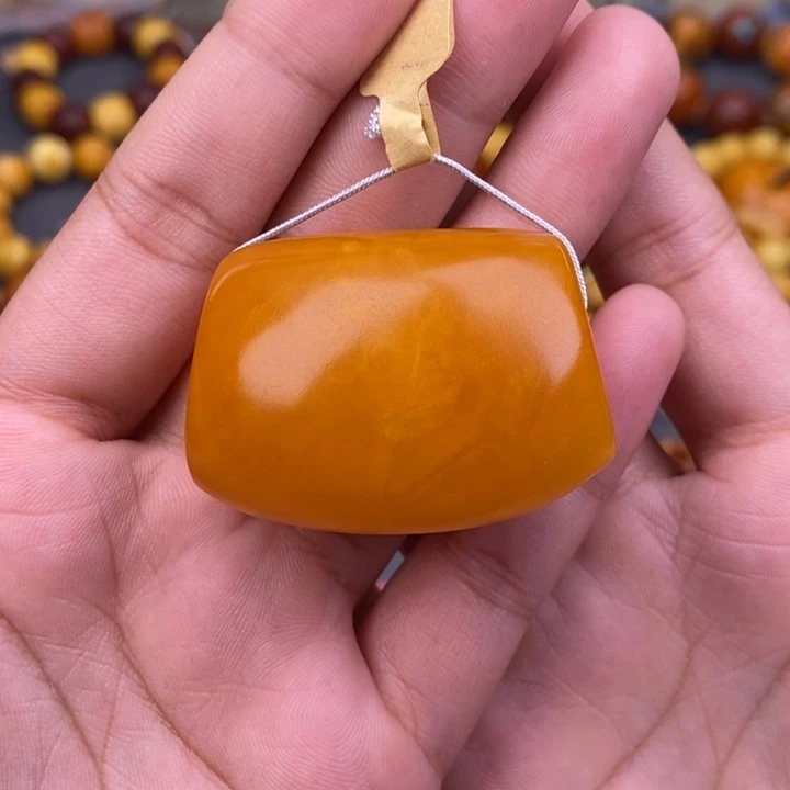 琥珀未镶嵌裸石蜜蜡L