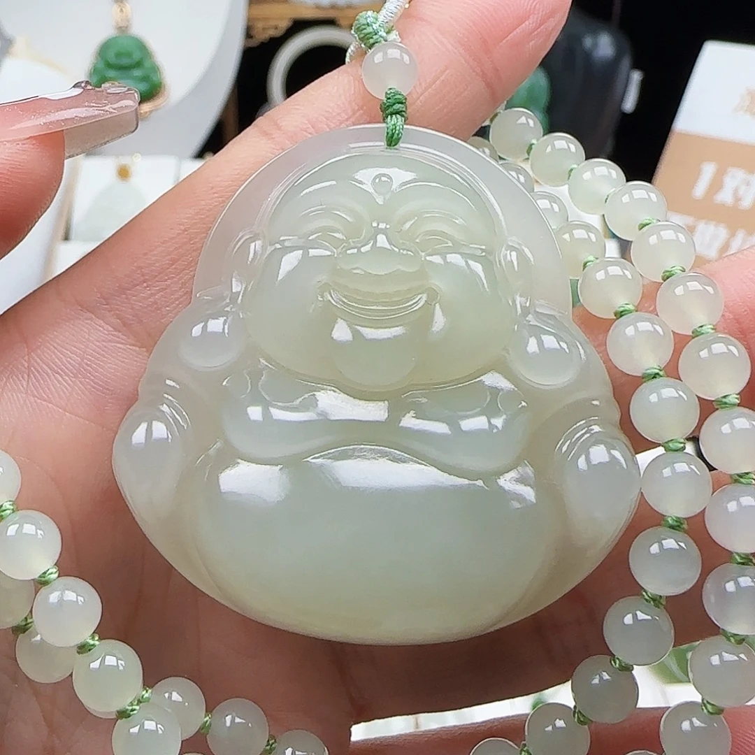 和田玉未镶嵌颈饰50