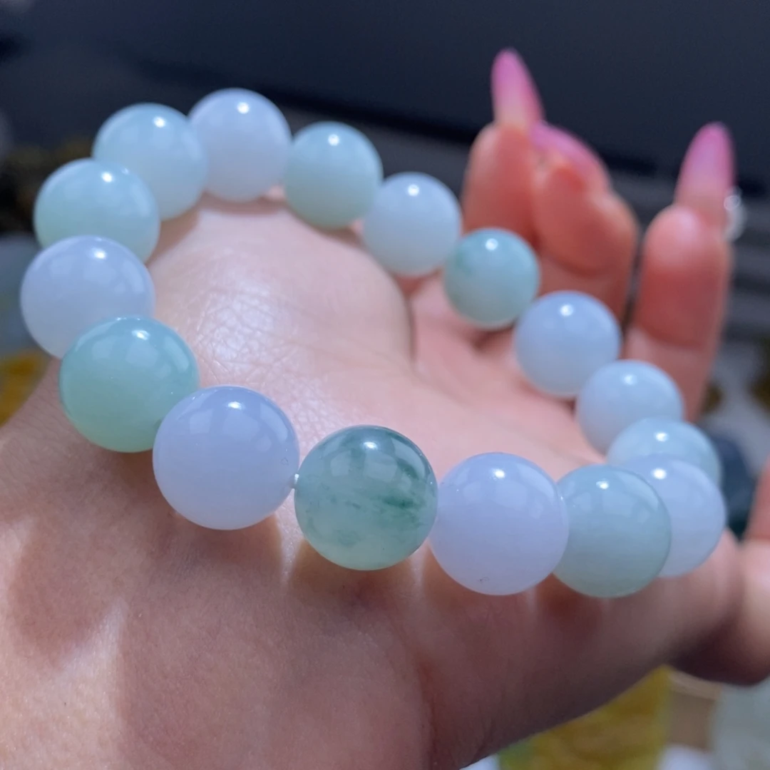 翡翠手串未镶嵌手串