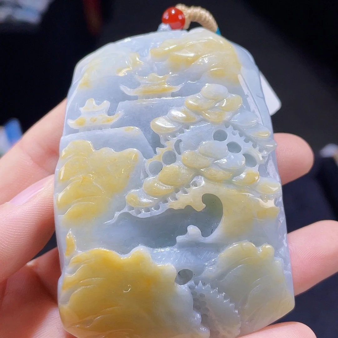 颈饰未镶嵌翡翠一