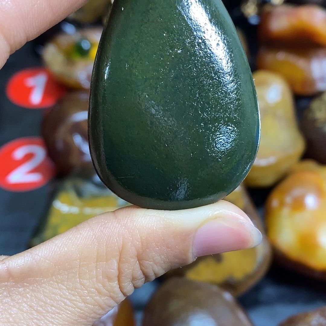 玛瑙/玉髓未镶嵌手把件