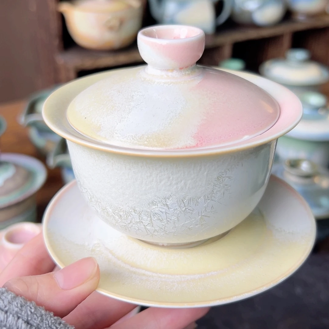 杯景德镇柴烧手作茶器