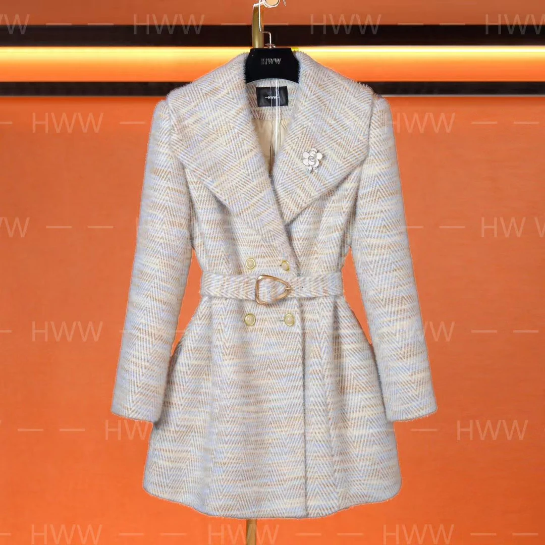 【现货现发】HWW鹅绒服潮流时尚气质收腰鹅绒服DHZZR407445