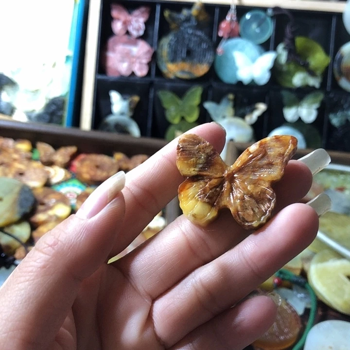 岫玉未镶嵌岫玉挂件